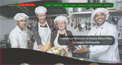 Desktop Screenshot of cocinamithochha.com